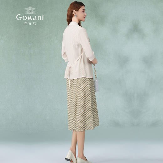 乔万尼真丝连衣裙时尚套装夏新款EM2G808 商品图4