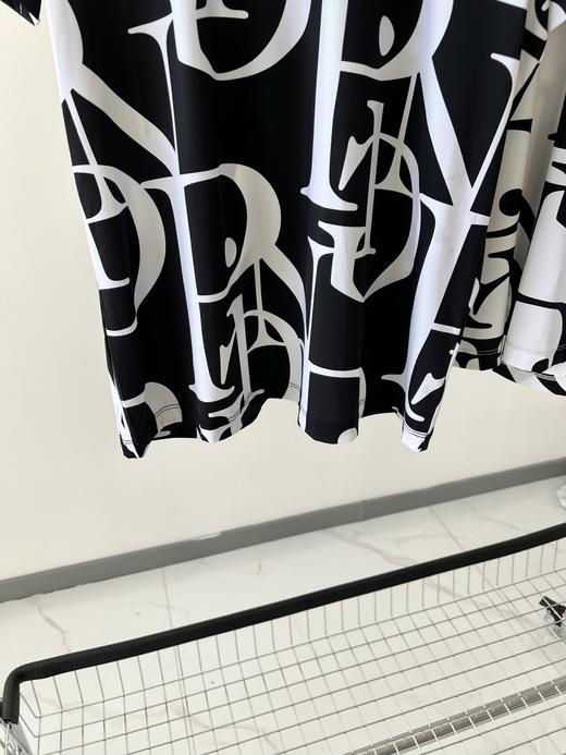 25新款，Ping速干冰感T，韩国🇰🇷客供牛奶丝面料，冰冰凉凉的，舒服透气，弹力超好👍，黑白拼色色印花，高级显瘦！ 商品图2