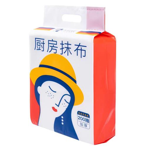 苏软软厨房抹布 200抽 商品图6