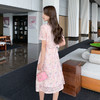 奢姿大码女装2025夏季减龄娃娃领连衣裙胖妹妹假两件拼接时尚裙子9952890358【1】 商品缩略图3