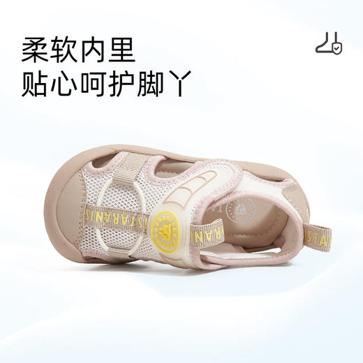 泰兰尼斯夏季婴童段包头防踢透气凉鞋T07T5B7329 商品图6