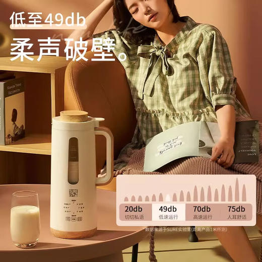 日本石崎秀儿迷你破壁机600ml  SHB-X03升级款0.6L1-3人 商品图0