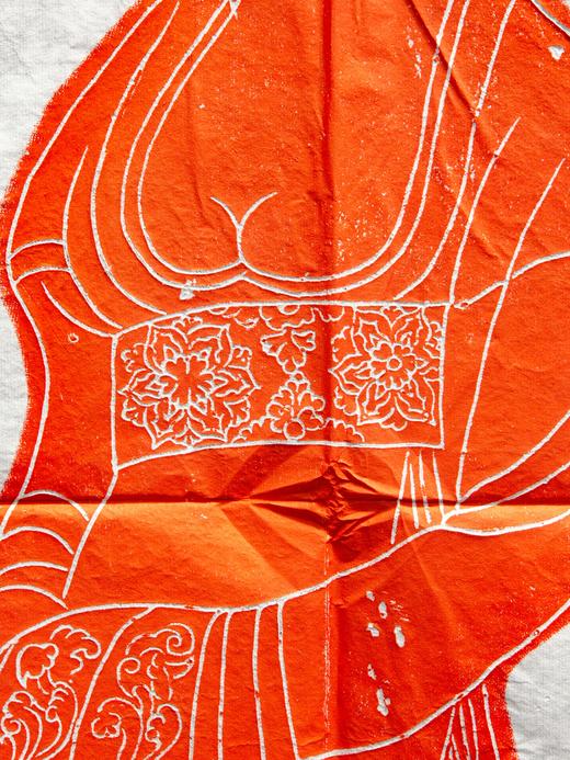 唐代女官造像石刻原拓（一套两张） 商品图7