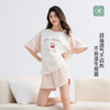 美季美优女士棉质樱桃短袖套装 商品缩略图2