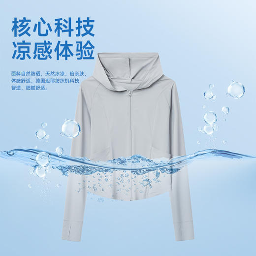 美季美优G凉感修身防晒服 商品图2