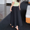 【清仓超15天不保价】奢姿大码女装2025夏季减龄半松紧简约裙子胖妹妹时尚褶皱半身裙9952421710 商品缩略图3