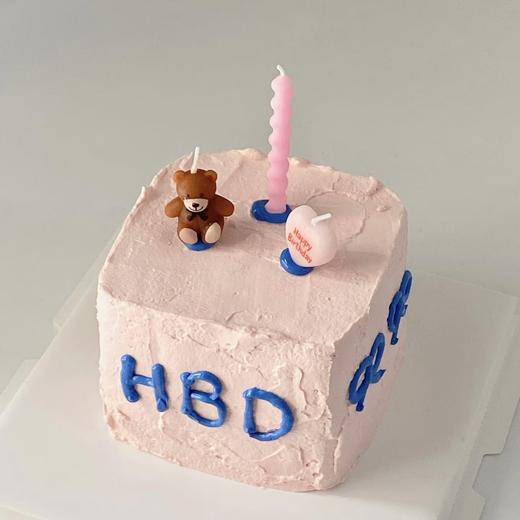 【HBD】简约风蛋糕 商品图0