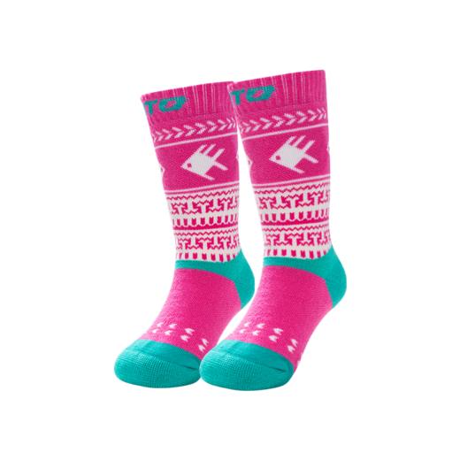 UTO儿童运动羊毛中筒袜 商品图5