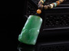 XY0262沉香+翡翠梅竹挂件 商品缩略图3