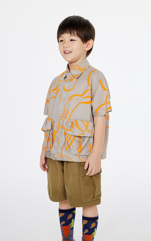 jnby  25年夏款  短袖衬衣  1P5212770 商品图0