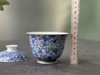 【家有好器】景德镇青花手绘满花斗彩内绘描金盖碗《万花筒》 商品缩略图3