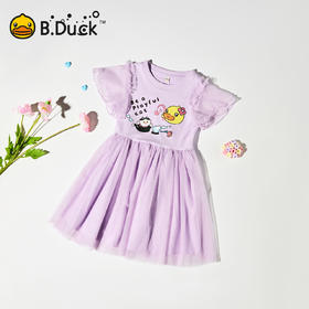 B.Duck小黄鸭童装夏季女童连衣裙110-160 FF2680003