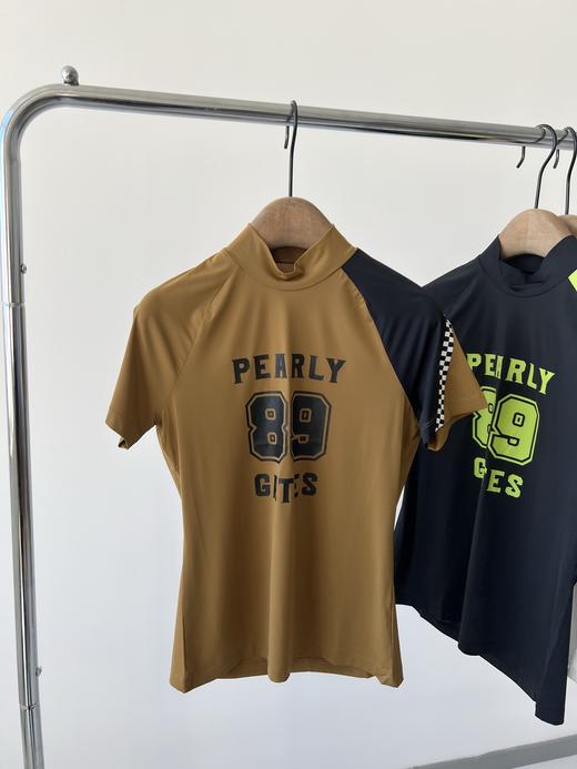 PG原单牛奶丝打底衫，韩国🇰🇷客供面料，弹力大，打球运动必备单品，💕，既防晒又好穿，日常打底穿也很百搭！胸前和袖子有LOGO印花！立体洋气！ 商品图0