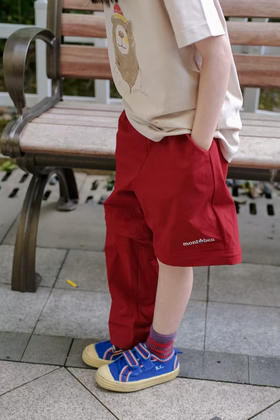 2025春夏儿童美山户外长短裤两穿可拆卸拉链吸湿排汗速干长裤！