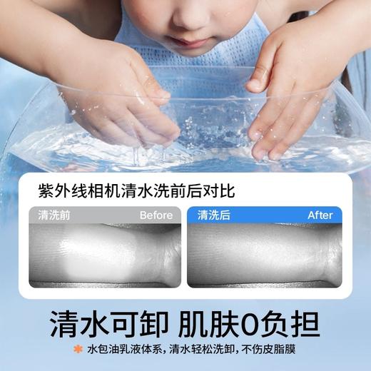 【品牌直发】（6个月以上）Hi!papa海龟爸爸小雪山防晒乳3.0全新升级 儿童防晒霜 婴儿物理防晒温和温水可卸 商品图2