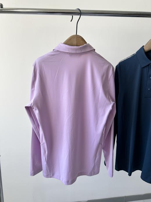 25春款，男款POLO衫，经典百搭的一款，面料有弹力，超舒服，胸前立体LOGO，肩部装饰条，整件衣服并不单调！数量不多！ 商品图8