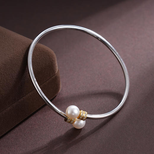子佩集S925银珍珠手镯【JYSZ005】纯银2503 商品图3