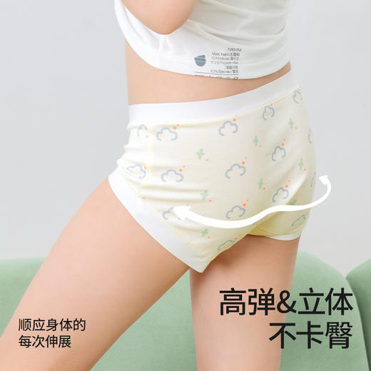 贝肽斯女童内裤夏季薄款儿童宝宝三角裤透气不夹屁屁抑菌纯棉a类【合作品牌】 商品图4