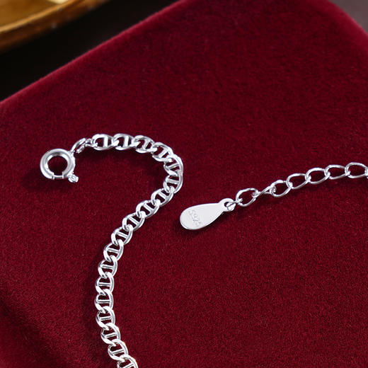 子佩集S925银【心跳信号】手链【BD0080137】纯银爱心2503 商品图4