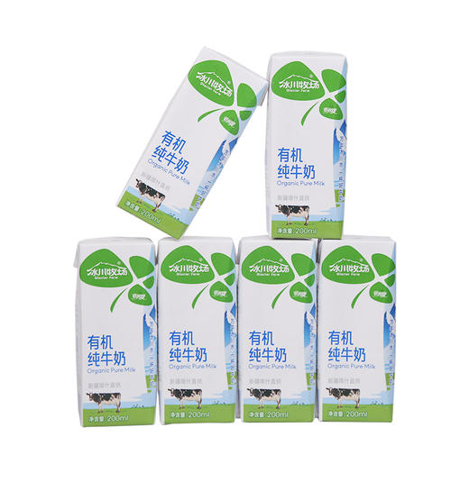 新疆喀什南达有机纯牛奶200ml*12盒/箱 商品图4