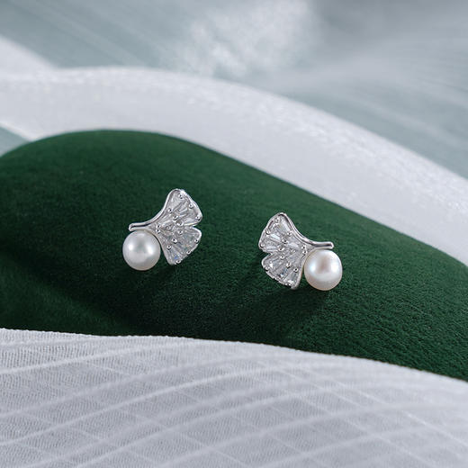 子佩集S925银珍珠耳钉【YEH-0581】纯银2503 商品图2