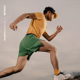 奥尼捷男士腰包式运动短裤平角内衬速干透气超舒适运动短裤跑步越野速干短裤FM5226