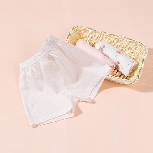 【3条装】贝贝怡女童短裤夏季新款婴幼裤子女童休闲居家短裤222K2390 商品图2
