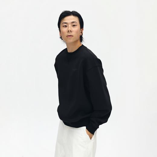 oneup空气层基础圆领卫衣 商品图3