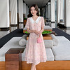 奢姿大码女装2025夏季减龄娃娃领连衣裙胖妹妹假两件拼接时尚裙子9952890358【1】 商品缩略图4