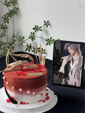 秦彻羽毛款（圆）