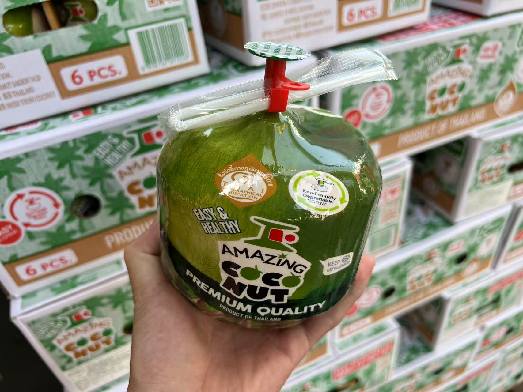 周四取货：【酷可易开椰青】纯天然，无添加，方便易开！