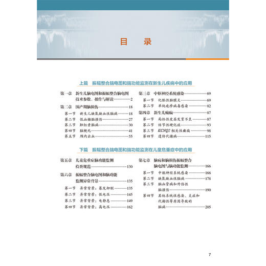 儿童振幅整合脑电图和脑功能监测图谱 周渊峰 详细介绍儿童神经危重症不同病因和疾病振幅整合脑电图背景图谱特点操作和阅图方法等 商品图3