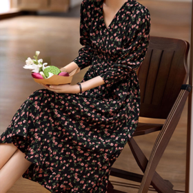 初夏氛围感碎花裙，显瘦藏肉，出片率MAX【72小时发货】