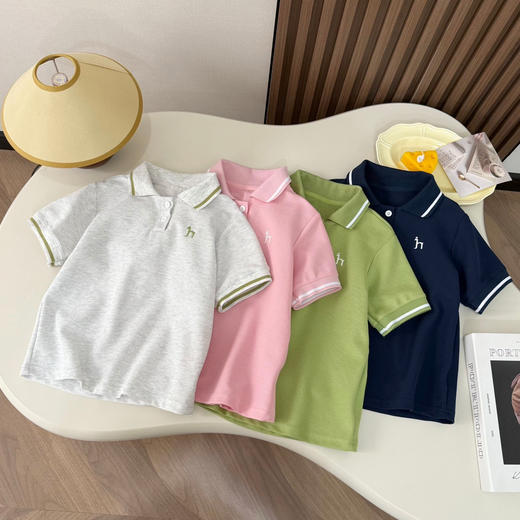 【团购】哈狗 童装 120-170 新款 polo衫 polo裙 2个系列 商品图1