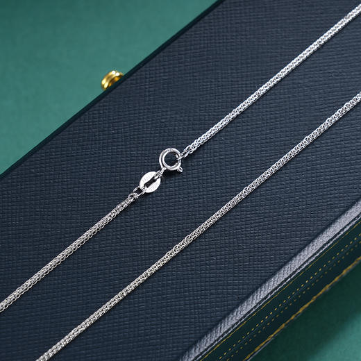 子佩集S925银肖邦项链【TYDXL01】纯银26寸搭配链2503 商品图1