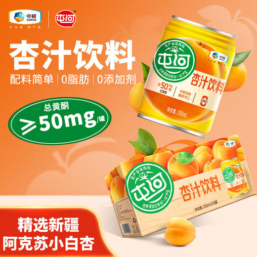 中粮屯河杏汁礼提装250ml*10 商品图0
