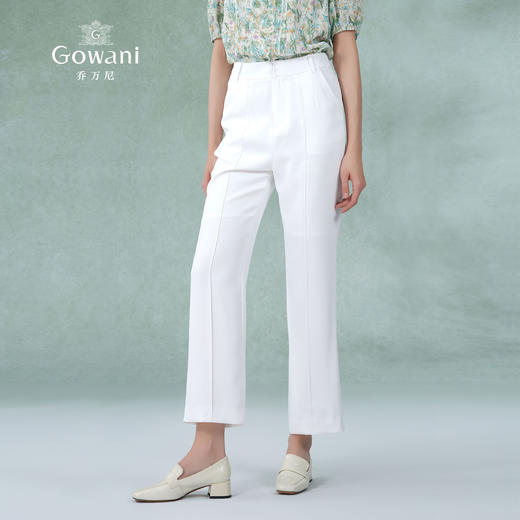 乔万尼裤子女新款爆款夏季薄款白色西装裤EM2F705 商品图2