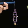 灵机生活馆紫水晶好运挂件 上上签挂件 挂手机挂包包挂钥匙 商品缩略图2
