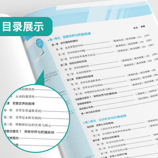 高中思想政治必修(4)·哲学与文化 人教版(配套新教材) 实验班全程提优训练 商品图2