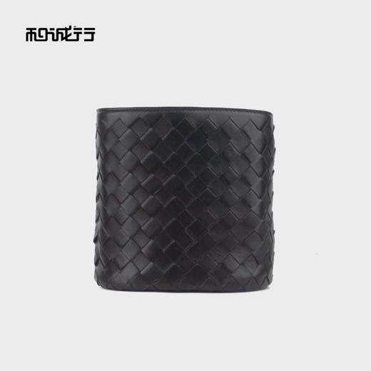 和诚行 2025新款休闲百搭小众设计编织女水桶单肩包4420157 商品图0