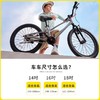 优贝儿童自行车中大童易骑飞鲨系列可拆脚踏16寸18寸 商品缩略图1
