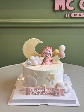月亮云朵 /龙宝宝周岁蛋糕