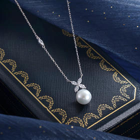 子佩集S925银珍珠套链【YL-5910】纯银项链2503