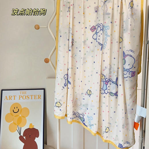 【29.9带走！】 🅰类婴儿级三丽鸥竹纤维裸睡凉感毯 商品图8