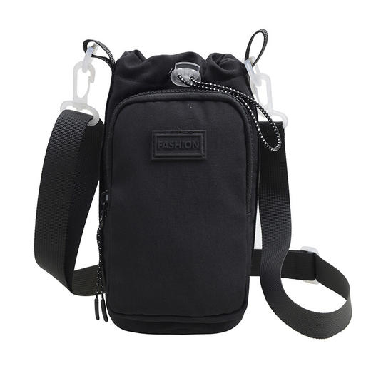 【时尚韩版水杯包】大容量水壶包斜跨包 潮流单肩防水牛津布手机包  国庆外出出游 商品图8