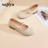 预售7天|Safiya/索菲娅2025法式温柔风浅口方圆头百搭玛丽珍单鞋SFD1111401 商品缩略图6