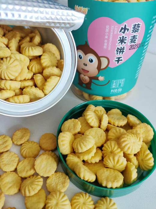 怡香香小米饼干130g*4罐 商品图2