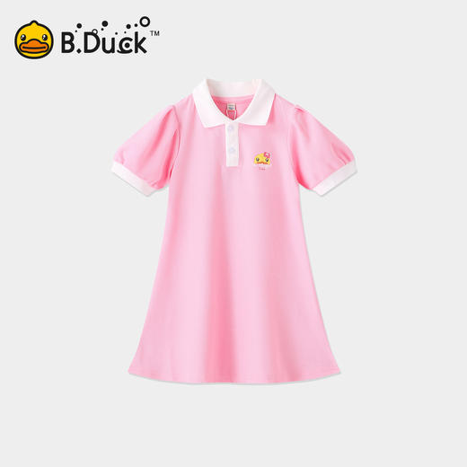 【国潮】B.Duck小黄鸭童装夏季女童连衣裙110-160 BF2580912 商品图2