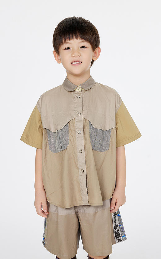 jnby  25年夏款  短袖衬衣  1P5210410 商品图3