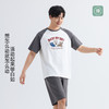 美季美优男士插肩袖卡通短袖套装 商品缩略图4